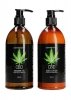 CBD - Bath and shower - luxe care set - green tea hemp oil